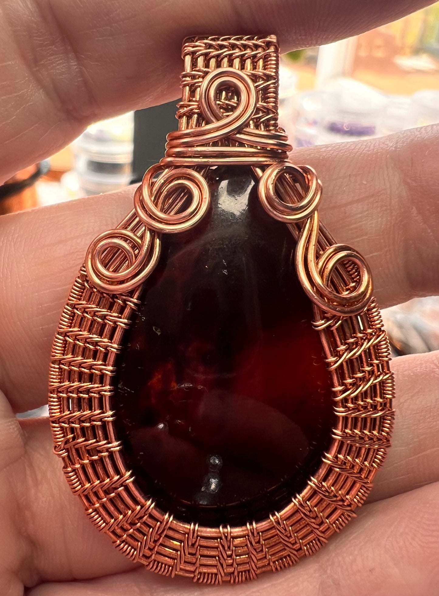 Amber Pendant