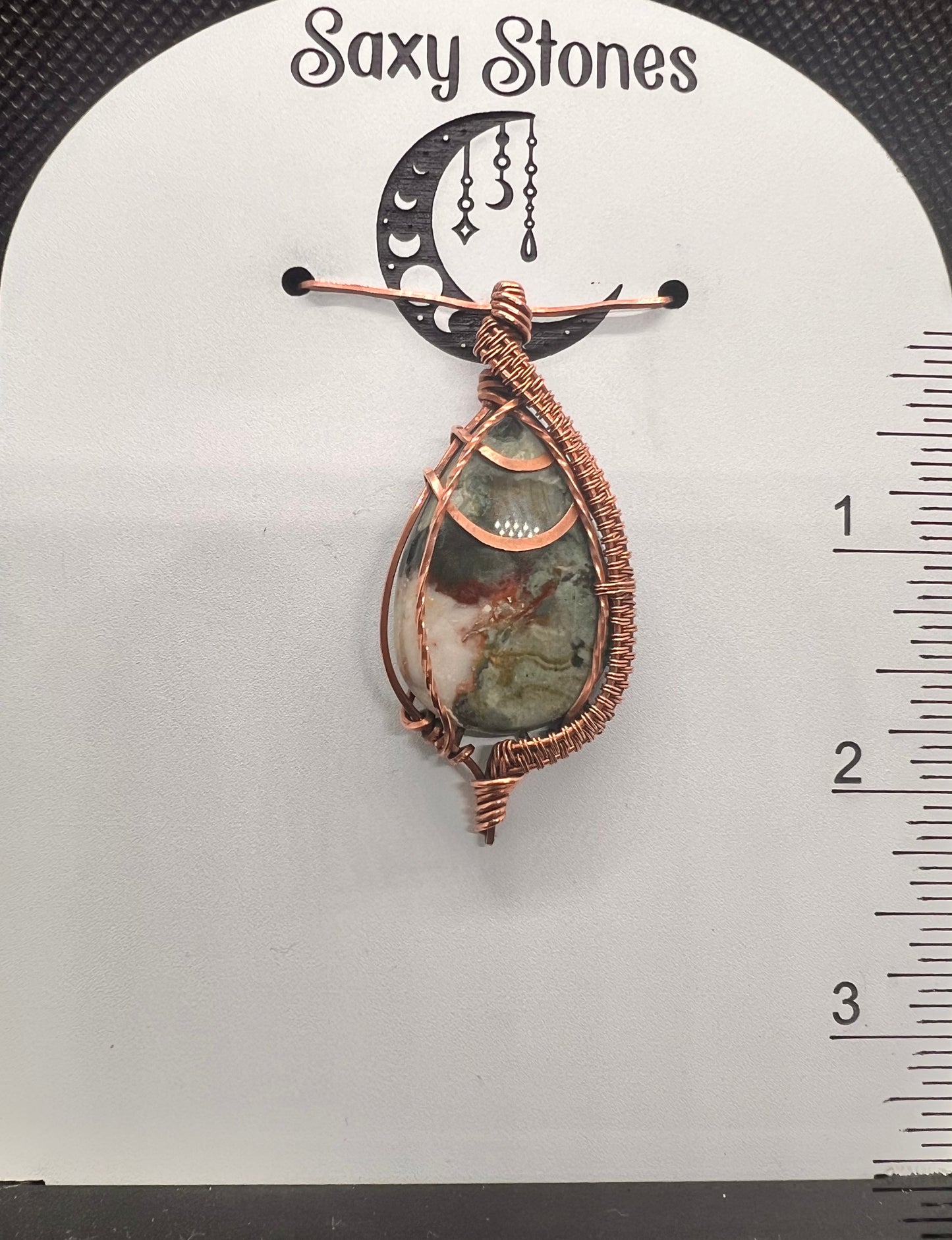 Moss Agate Pendant
