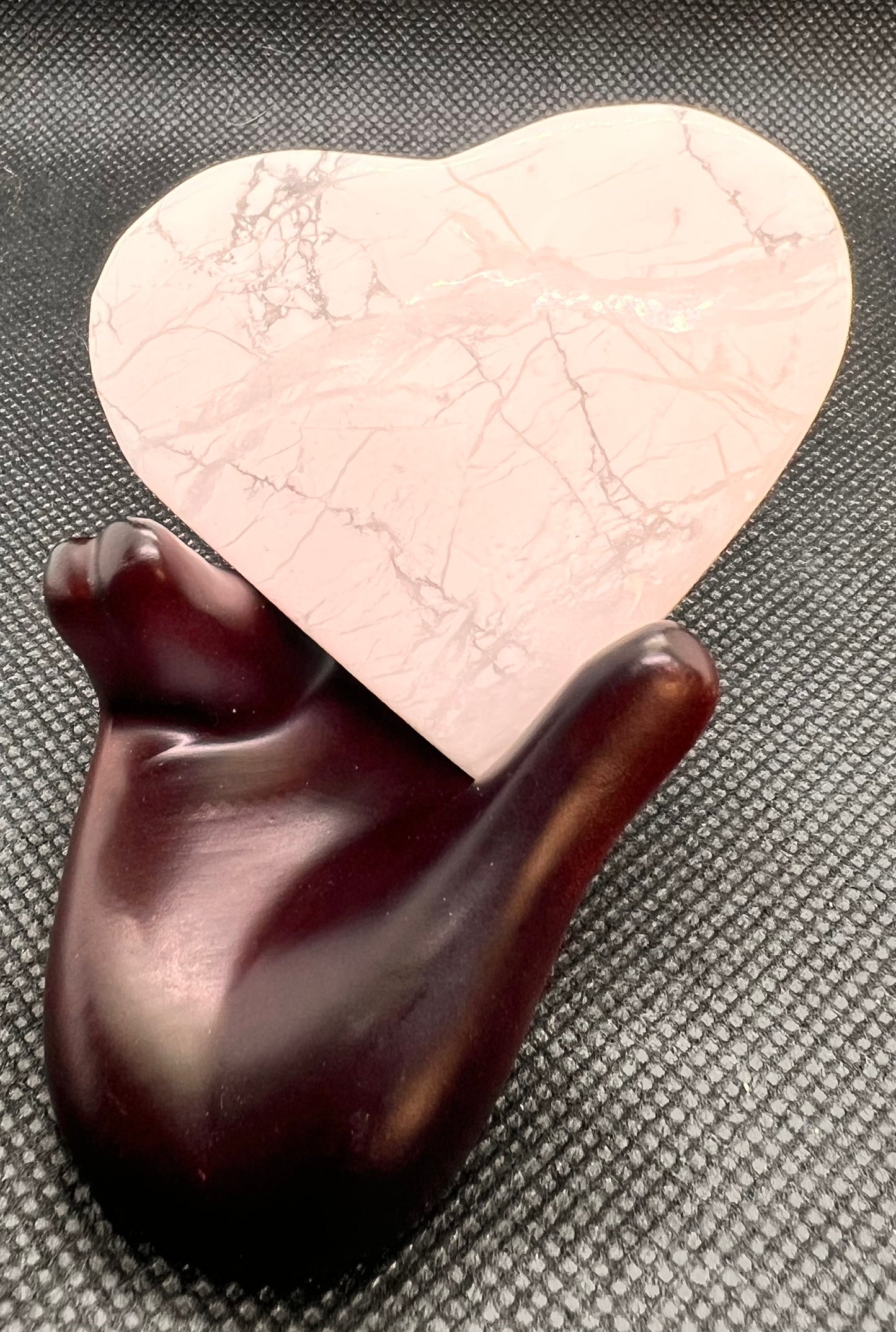 Howlite Heart