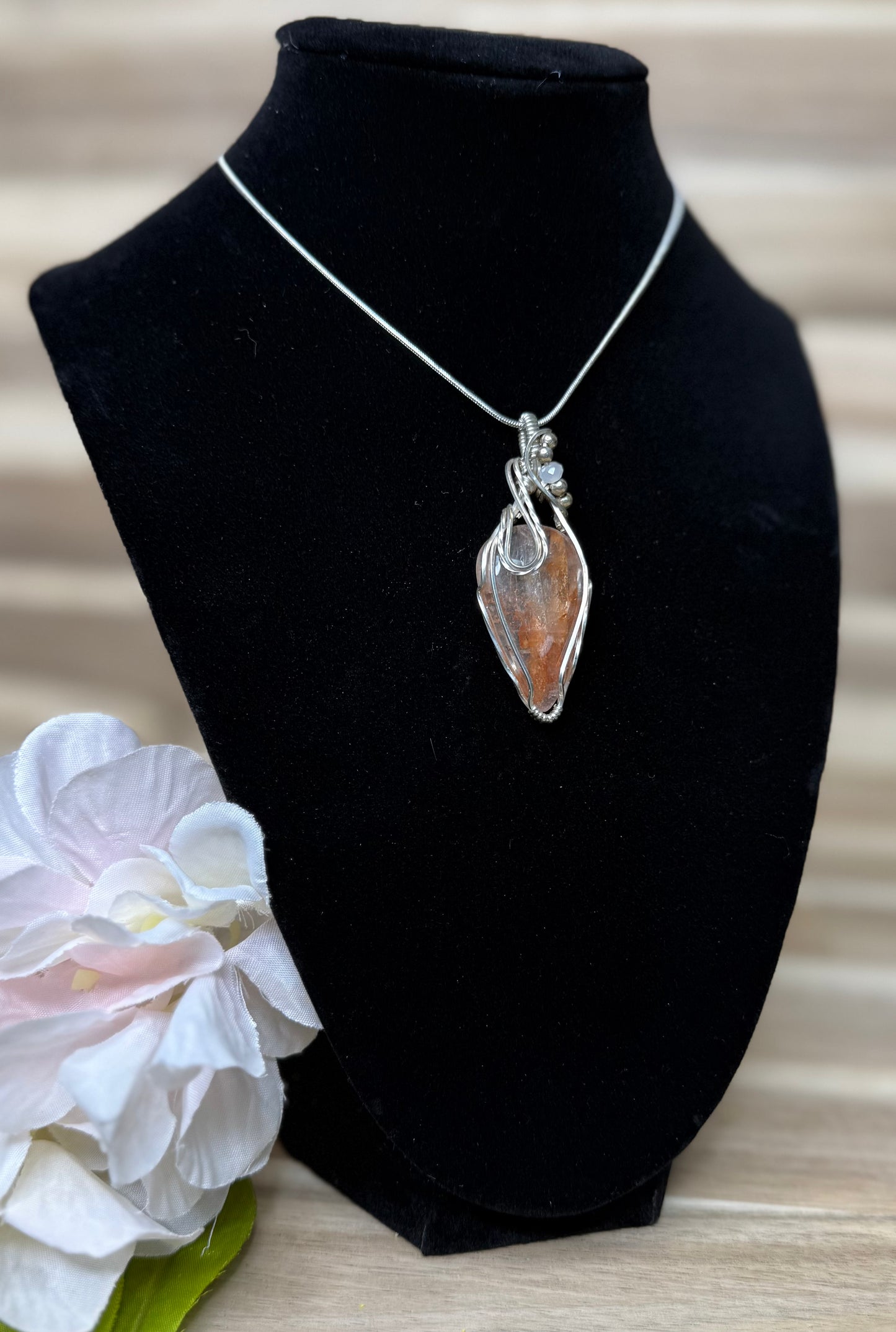 Fire Quartz Pendant
