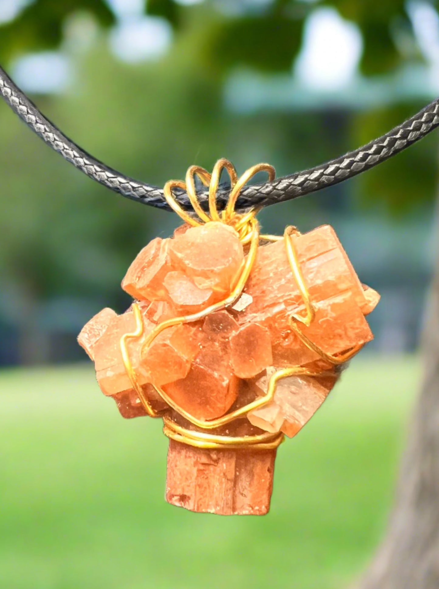 Aragonite Cluster Pendant