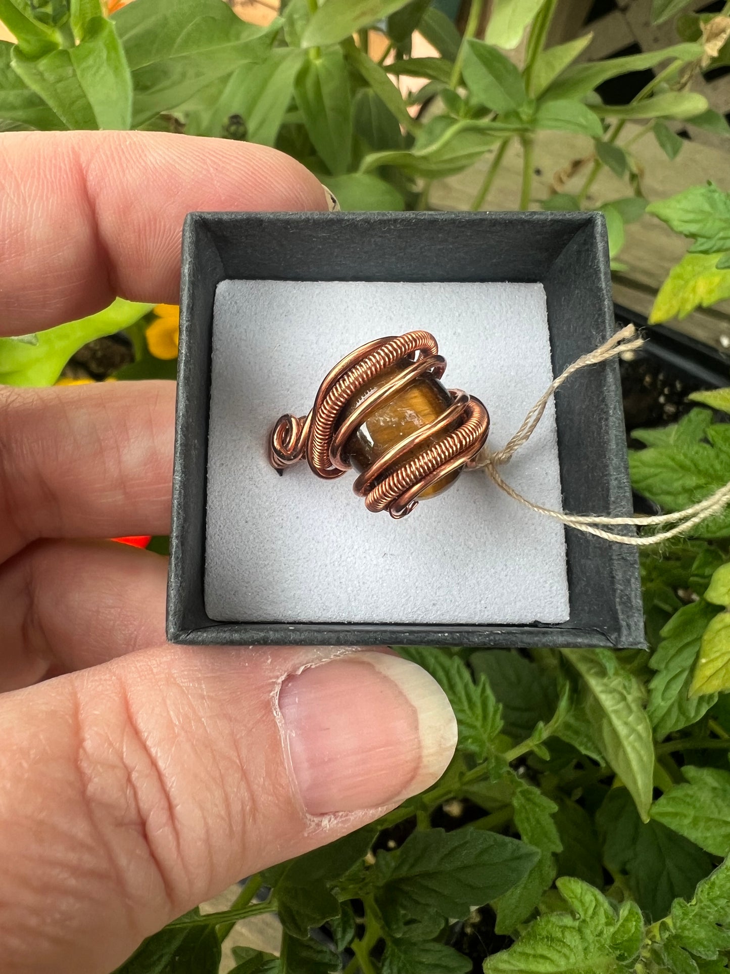 Tiger Eye Ring