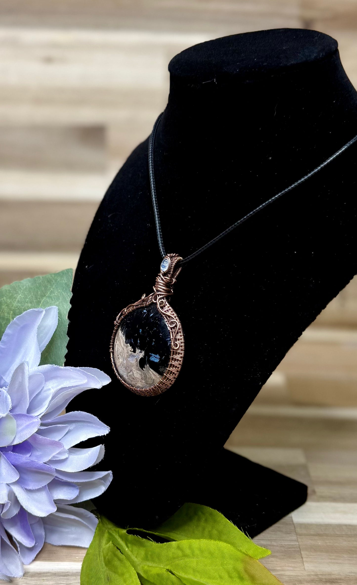 Palm Root w/Moonstone