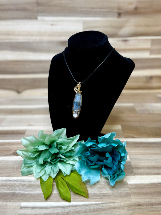 Pink Dendrite Pendant