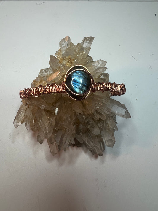 Labradorite Copper Bracelet