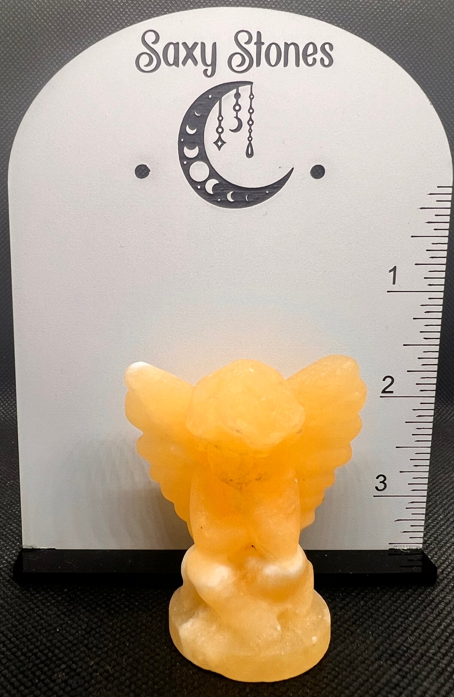 Orange Calcite Angel