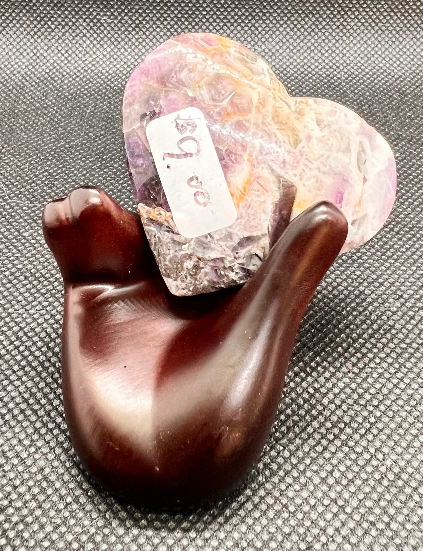 Amethyst Heart