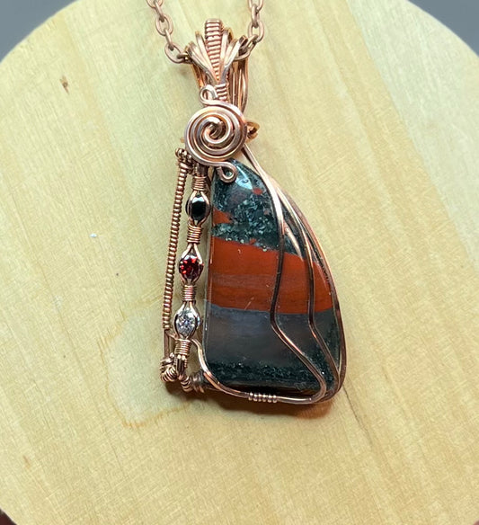 Bloodstone Pendant
