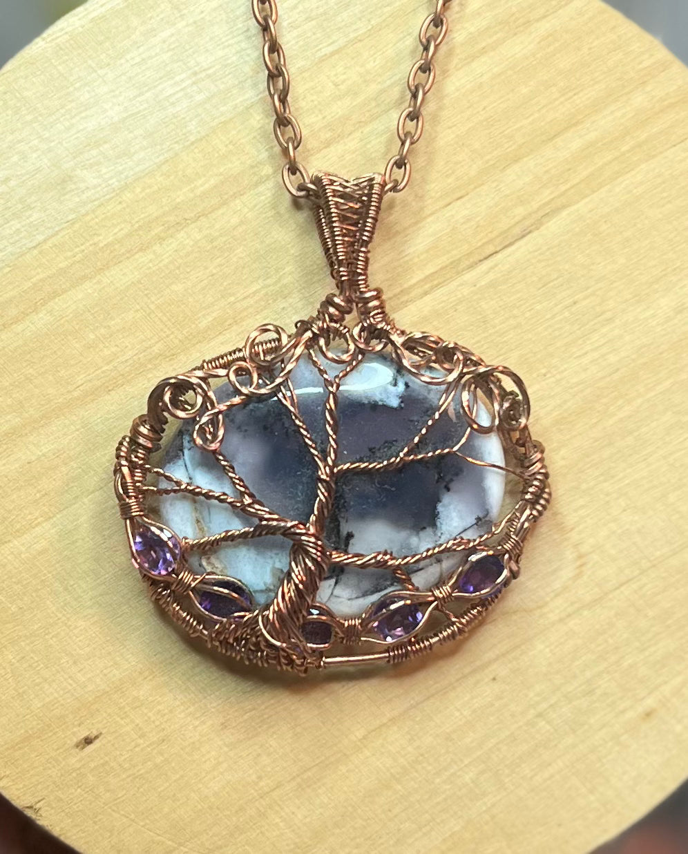 Dendritic Opal Necklace