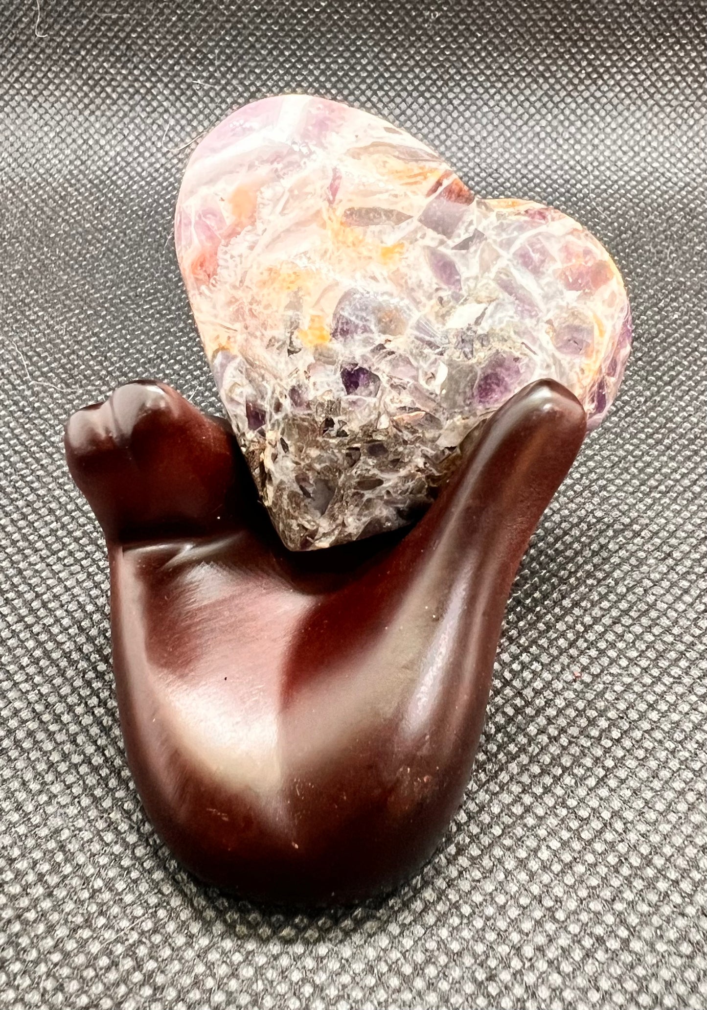 Amethyst Heart