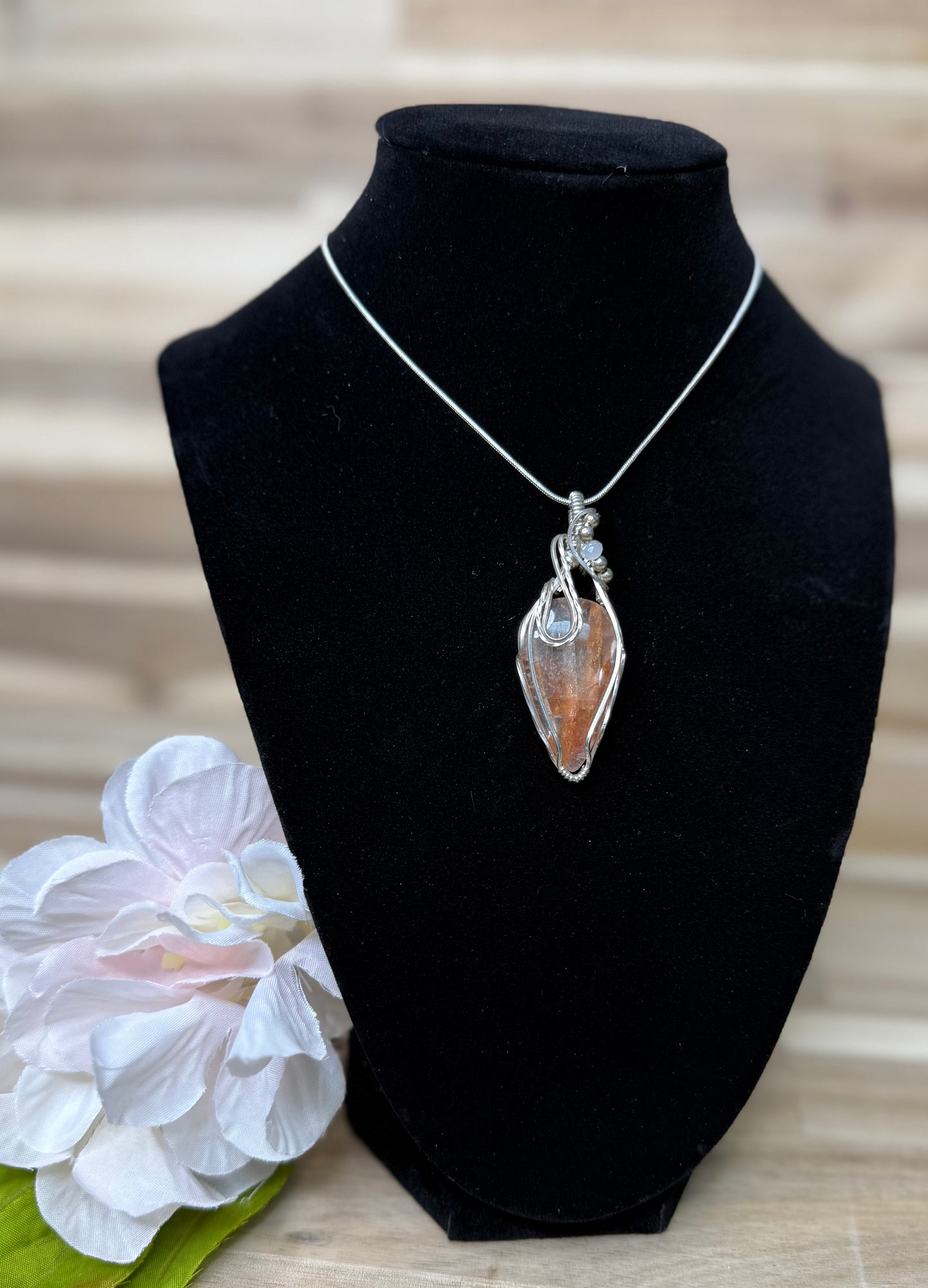 Fire Quartz Pendant