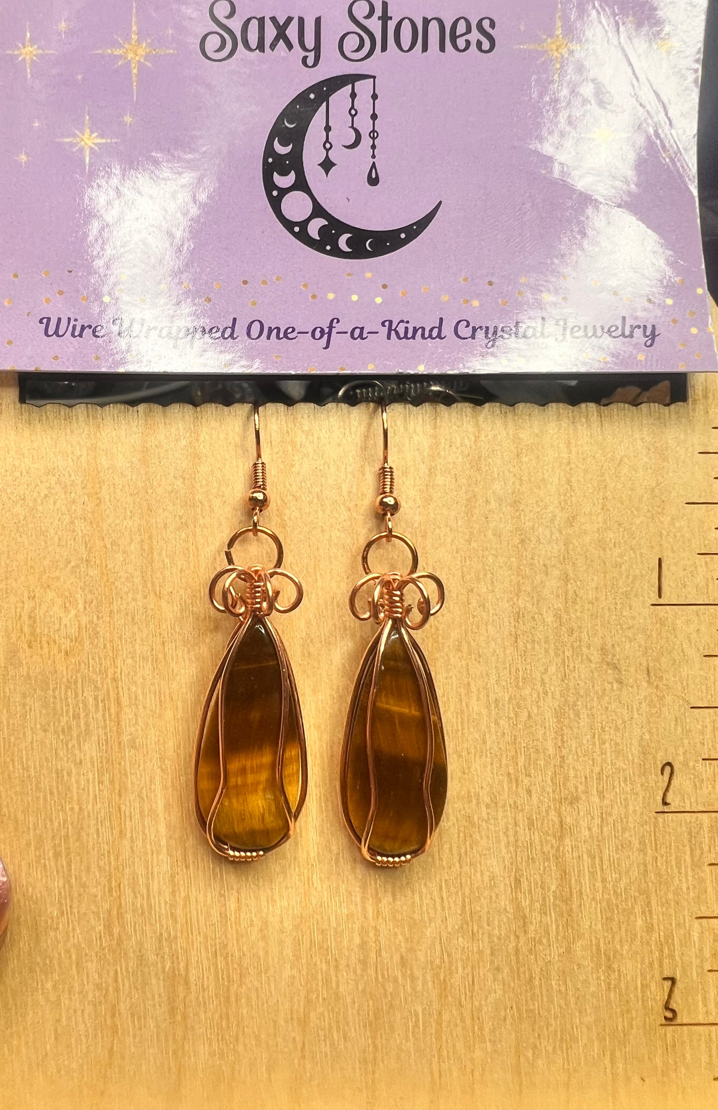 Tiger Eye Earrings