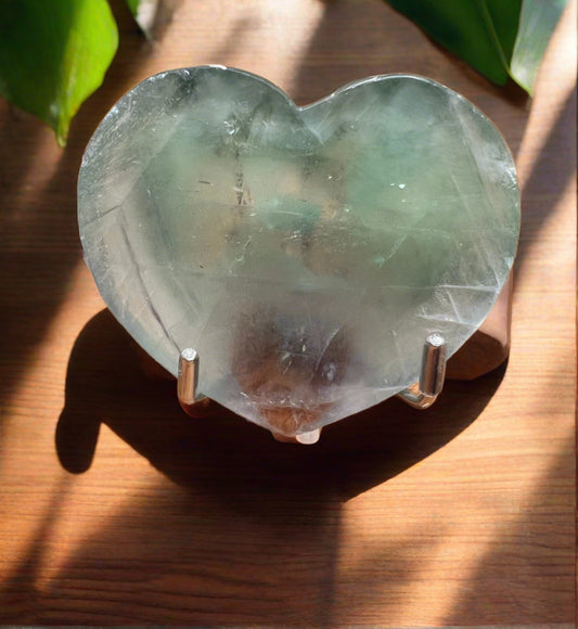 Fluorite Heart Dish (C)