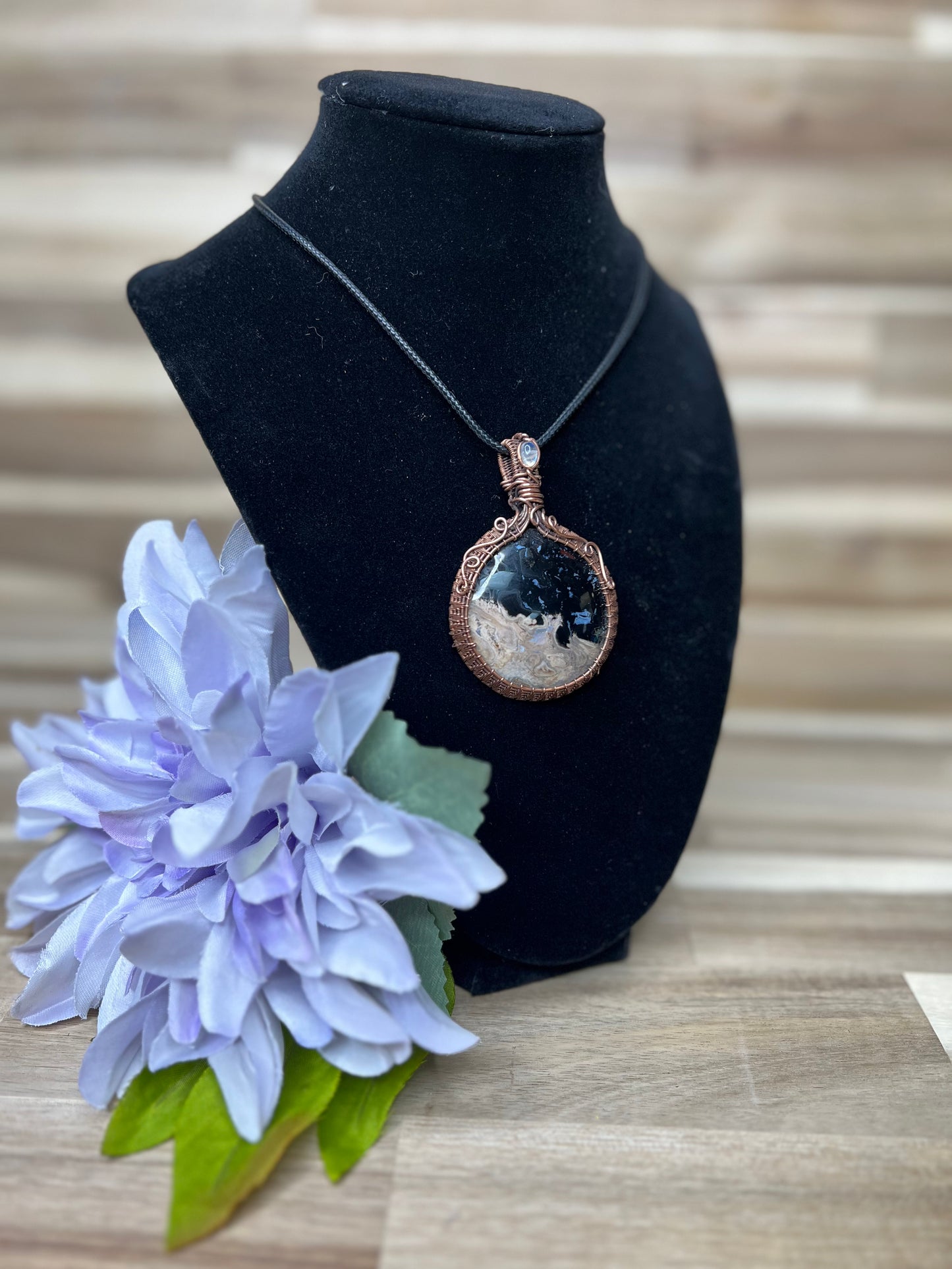 Palm Root w/Moonstone