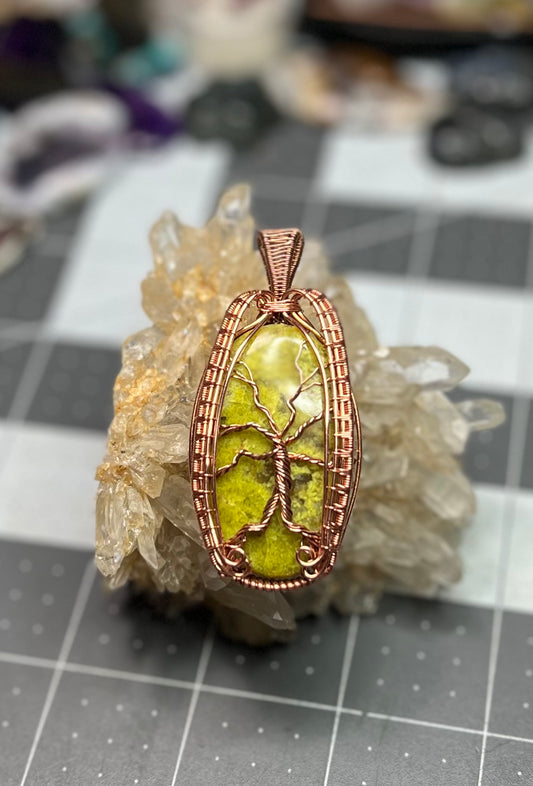 Green Opal Tree of Life