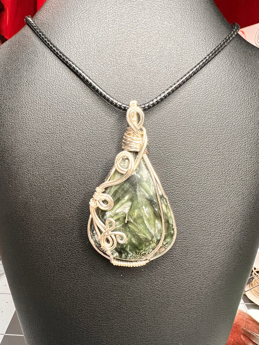 Seraphinite Pendant