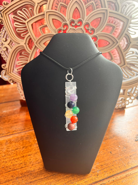 Selenite - Chakra Pendant