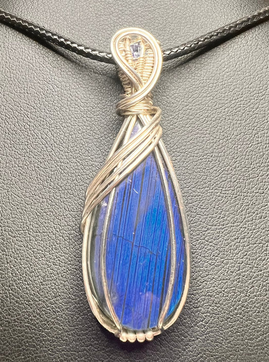 Labradorite Drop Pendant