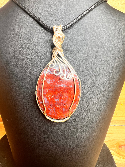 Red Moss Agate