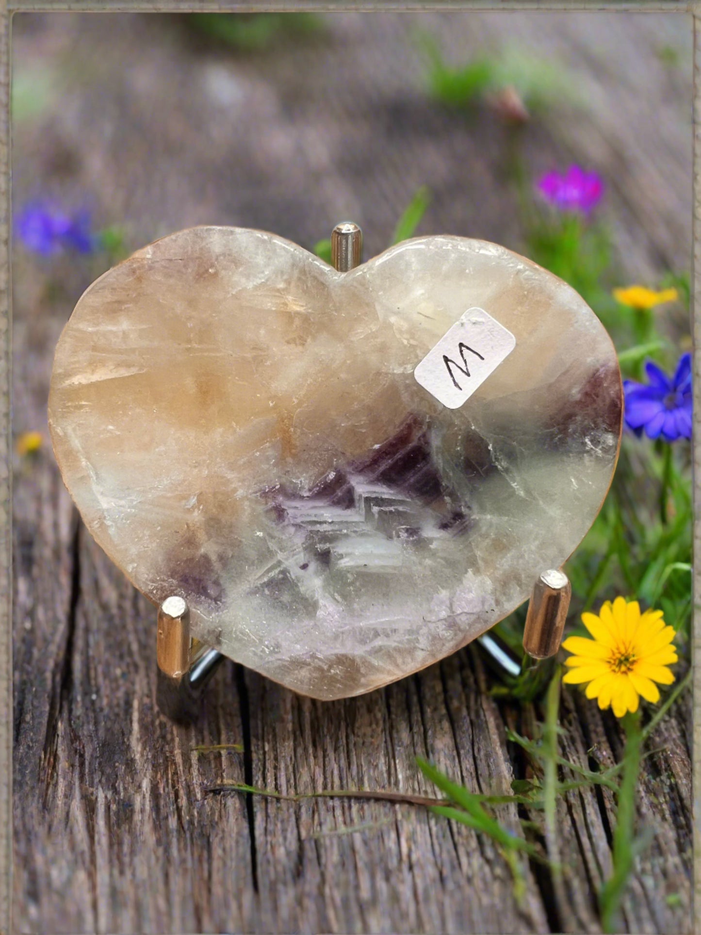 Fluorite Heart Dish (M)