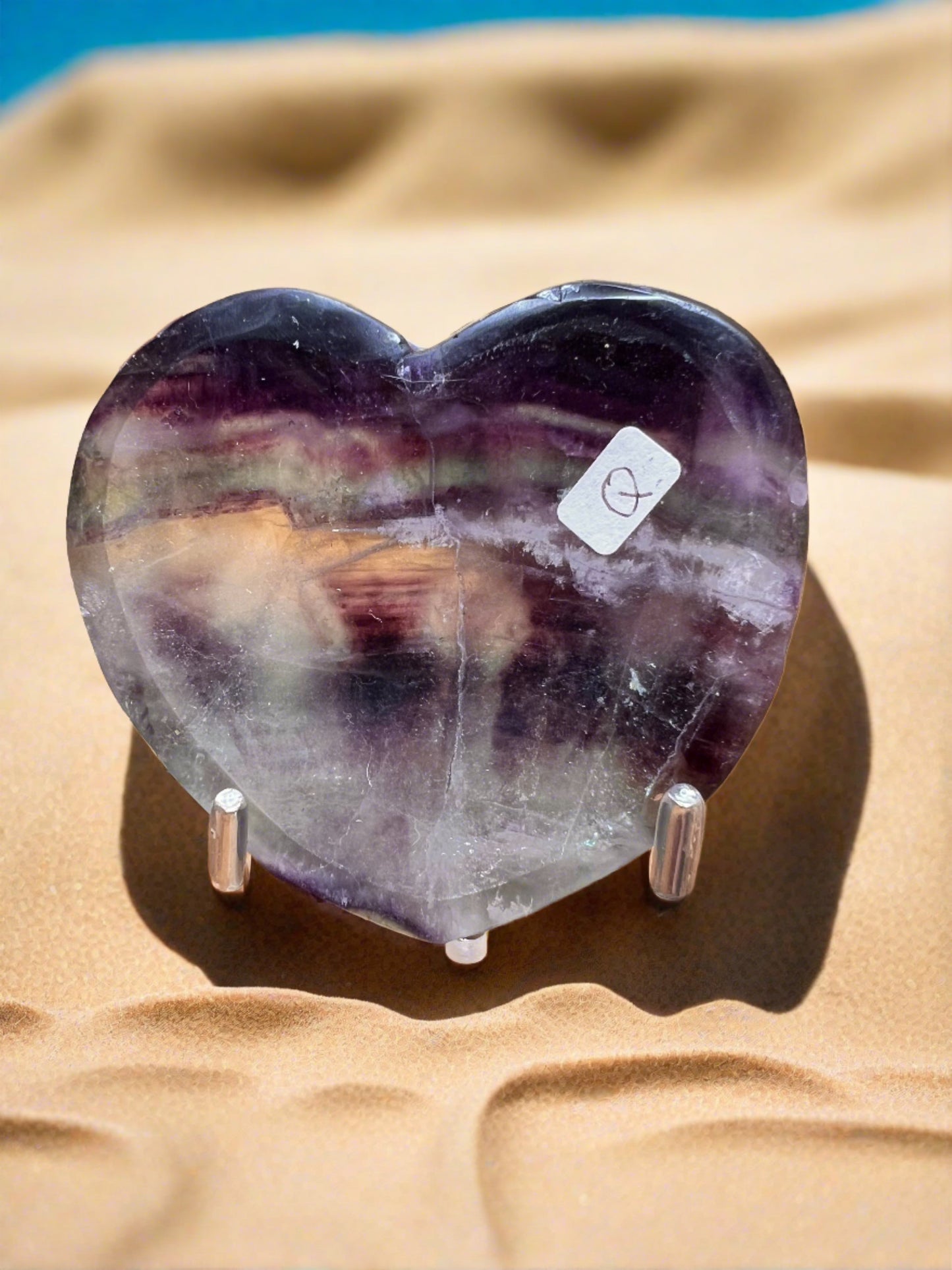 Fluorite Heart Dish (Q)