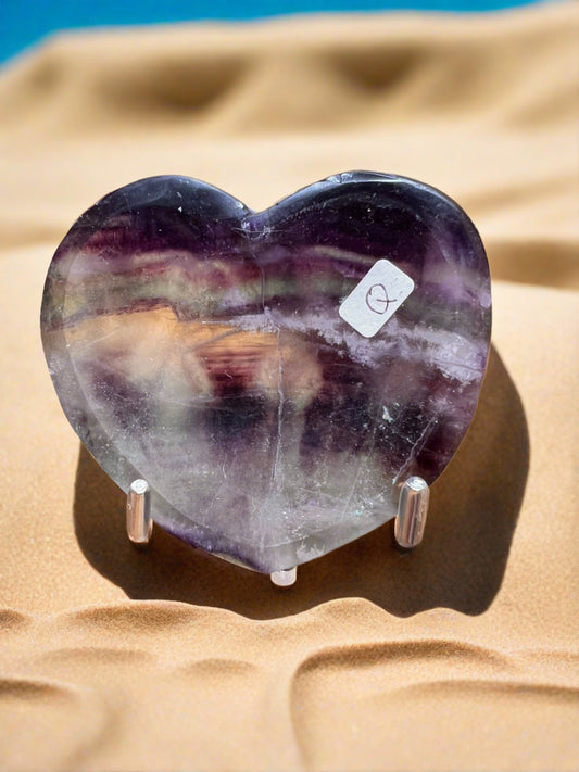 Fluorite Heart Dish (Q)