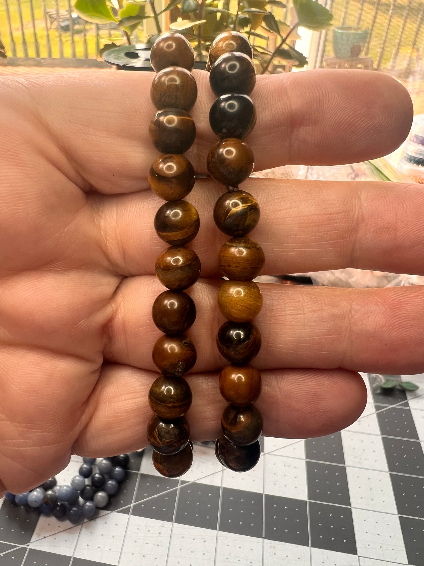 Tiger Eye Beaded Bracelet