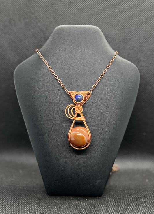 Sardonyx Figet Necklace