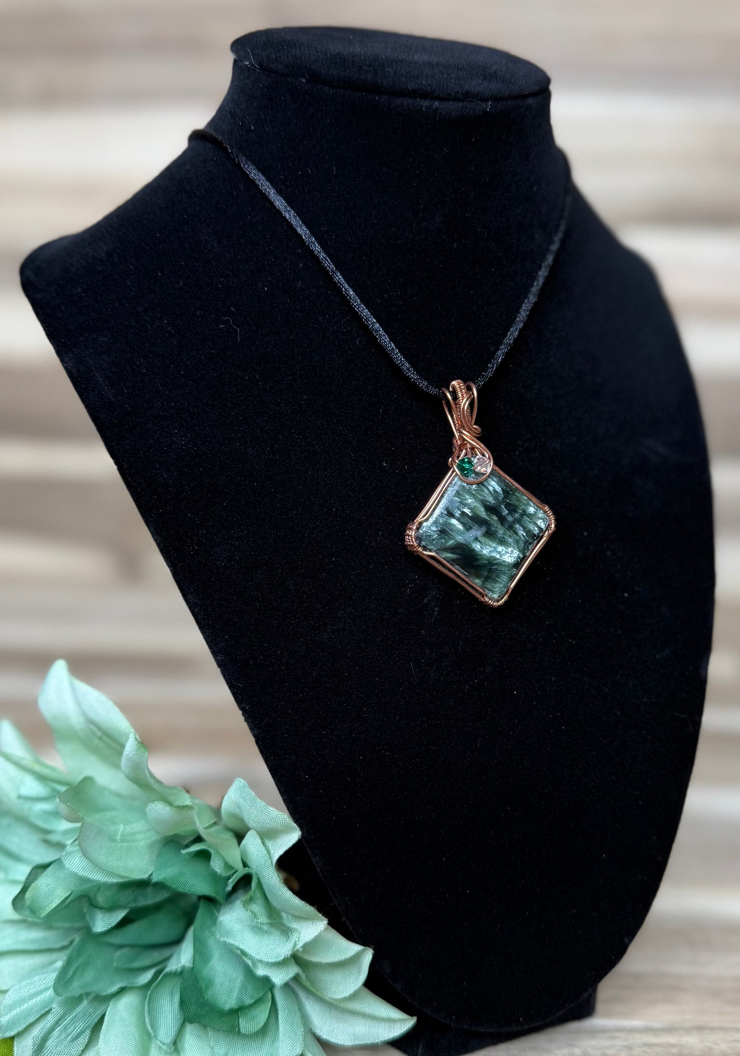 Seraphinite Pendant