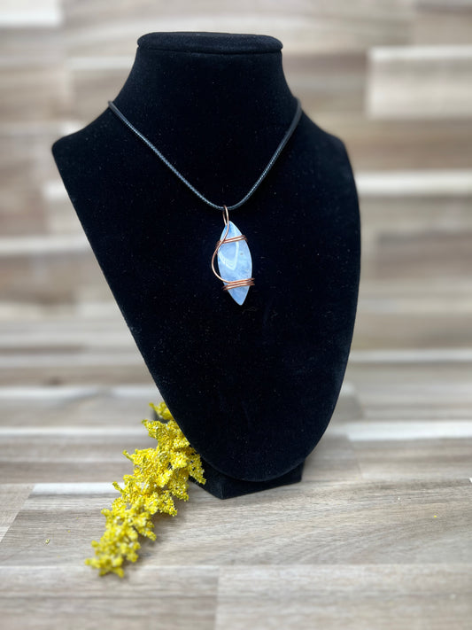 Plume Agate Doublet