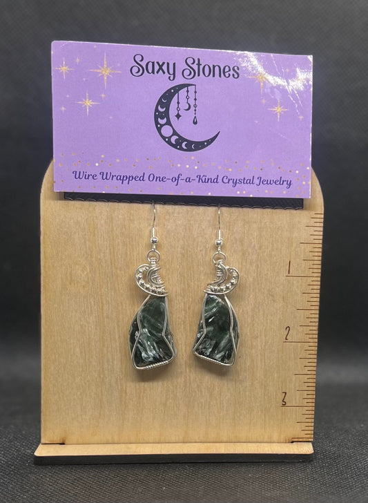 Seraphinite Earrings