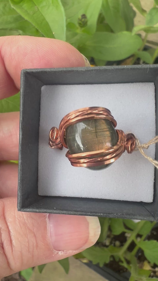 Labradorite Ring